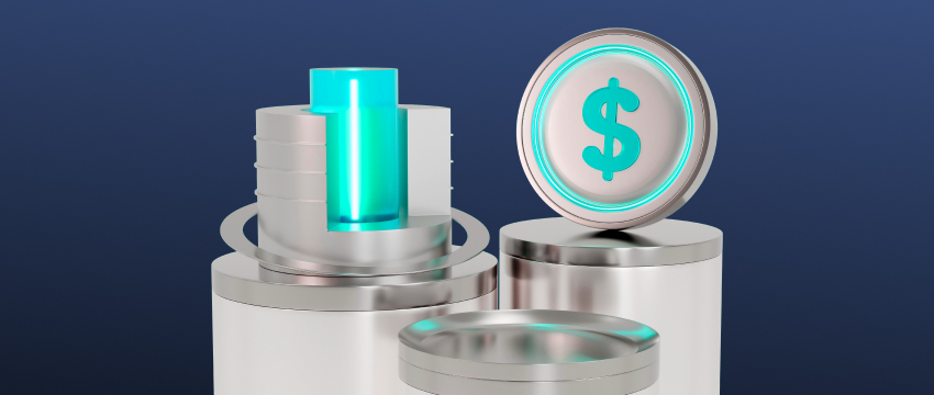 A cylindrical metal object with a dollar sign, illustrating concepts related to forex trading and financial education.